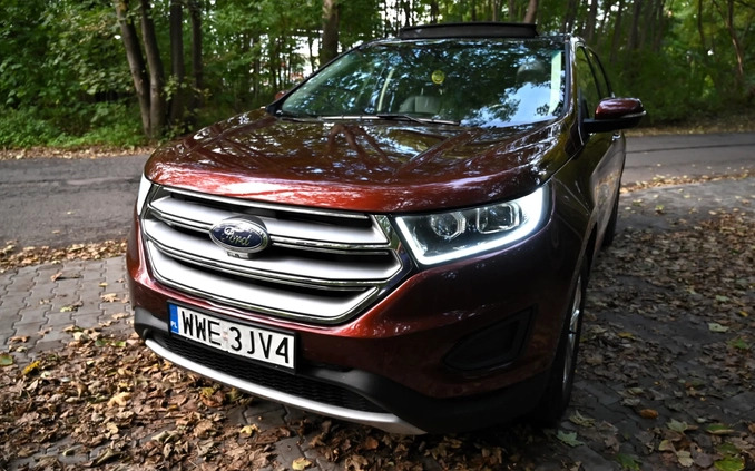 Ford EDGE cena 71800 przebieg: 80000, rok produkcji 2015 z Bytom małe 596